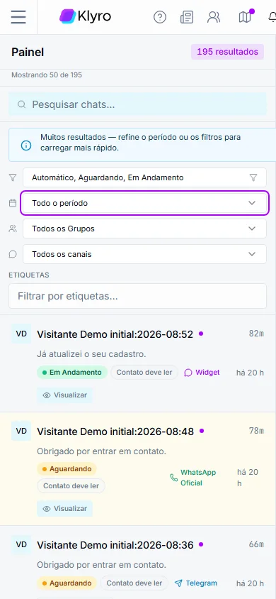 Inbox on mobile